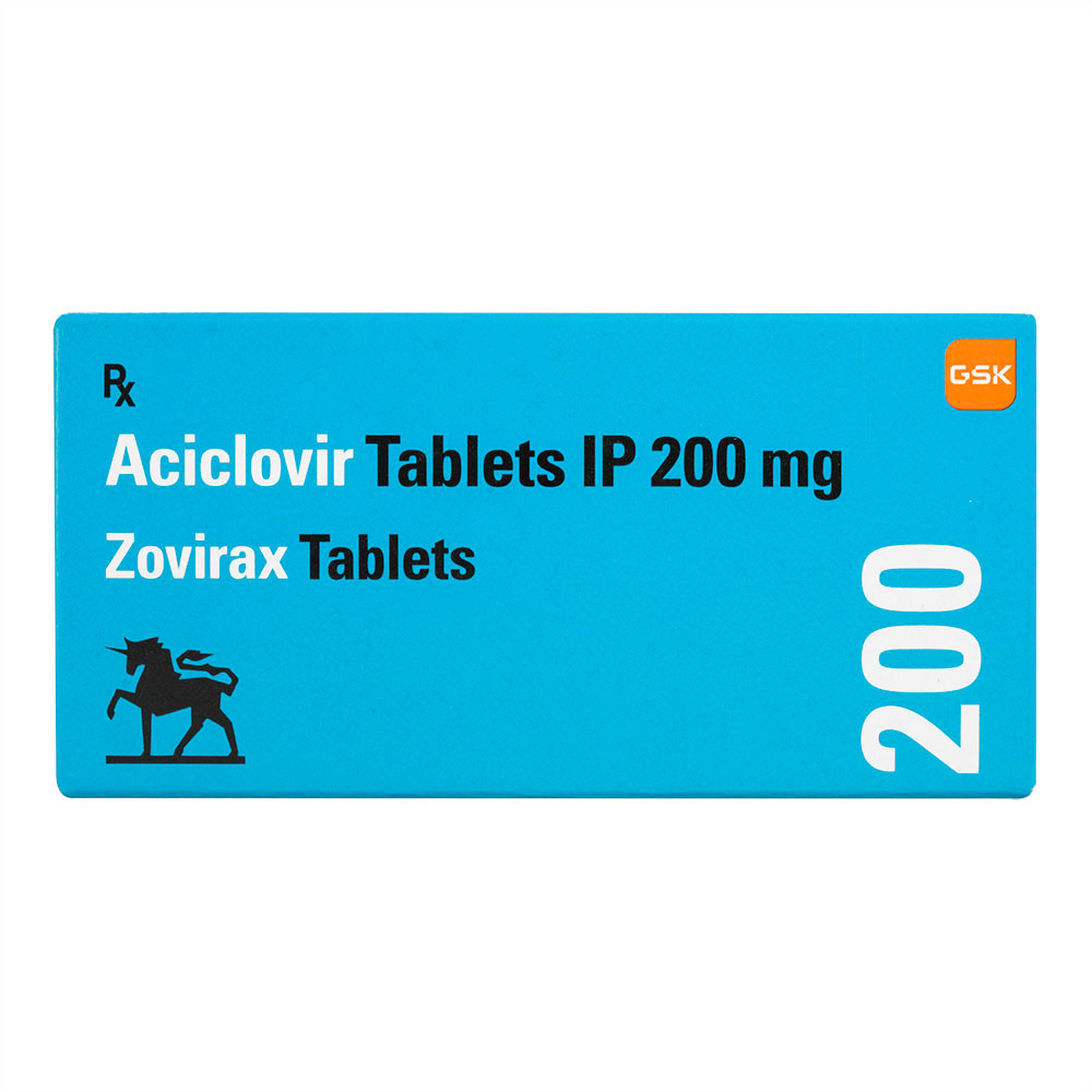 商品画像: ゾビラックス200mg 【1箱25錠】