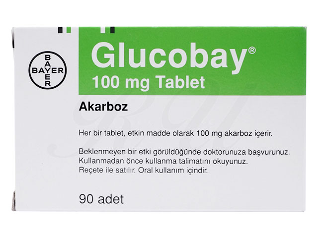 商品画像: グルコバイ100mg 【1箱90錠】