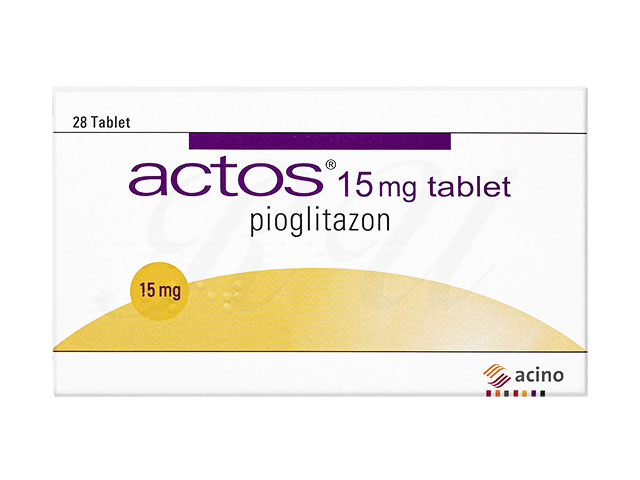 商品画像: アクトス15mg 【1箱28錠】